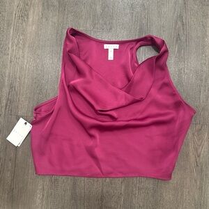 Leith Fuchsia Sleeveless Top
